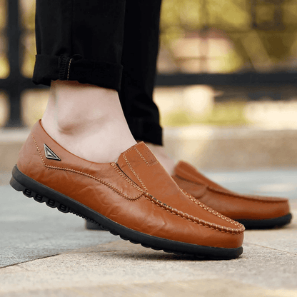 Leather Moccasin for Men Norvex