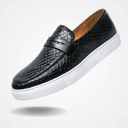 Leather Moccasin Slip On for Men Toulon Norvex