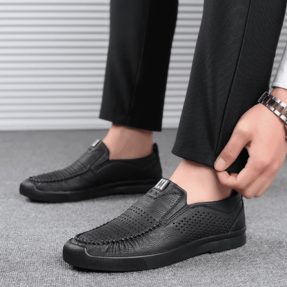 Men's Leather Moccasins Milan Norvex