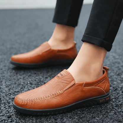 Men's Leather Moccasin Pisa Norvex