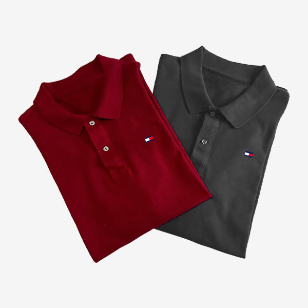 [BUY 1, GET 2] Set of 2 TH Essential Poloshirts