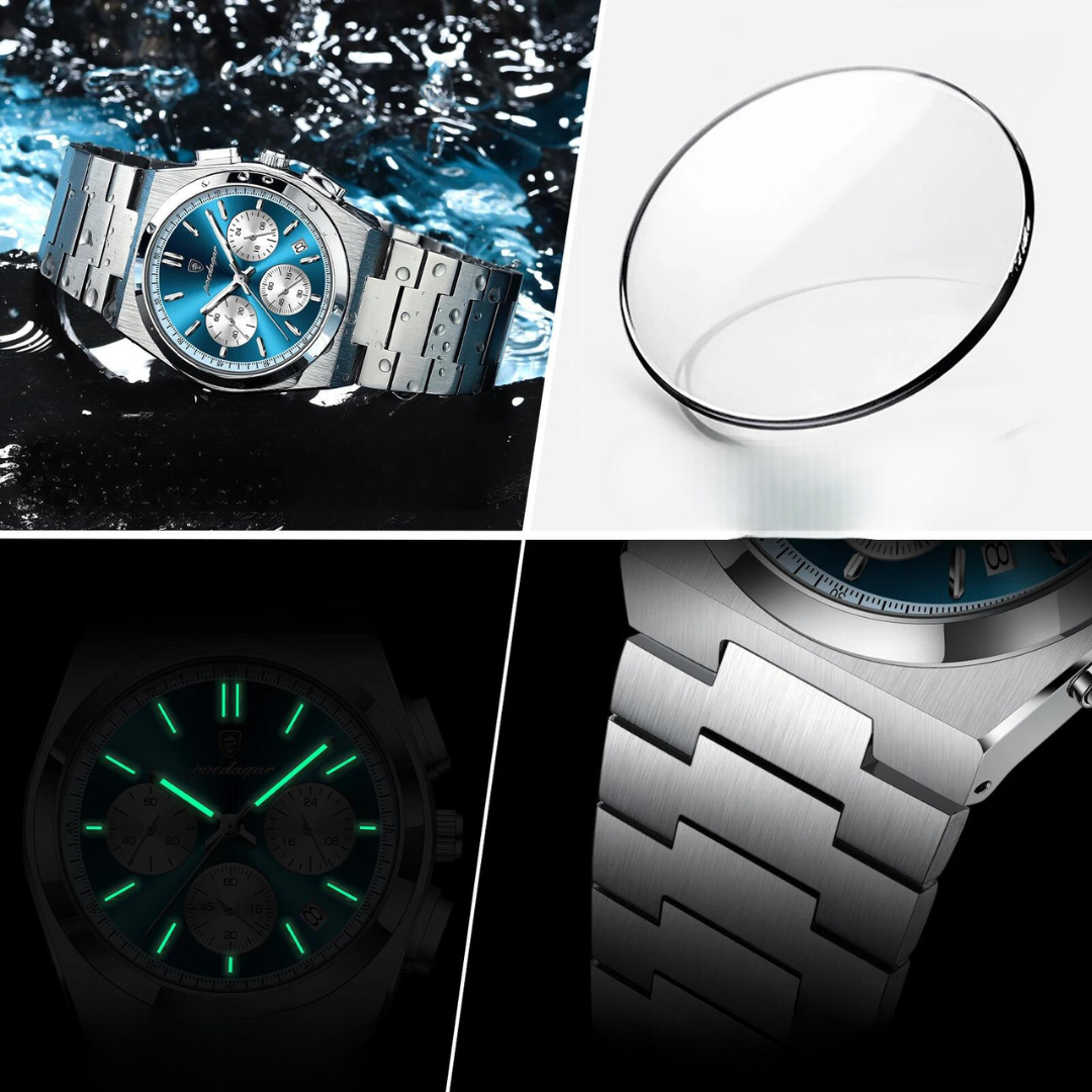 Poedagar Titanium Watch Norvex