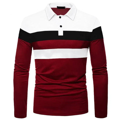 Men's Long Sleeve Polo Shirt Slingint Norvex