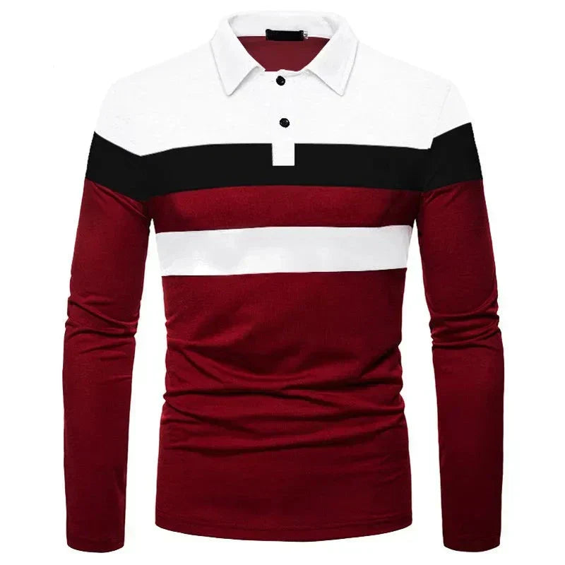 Men's Long Sleeve Polo Shirt Slingint Norvex