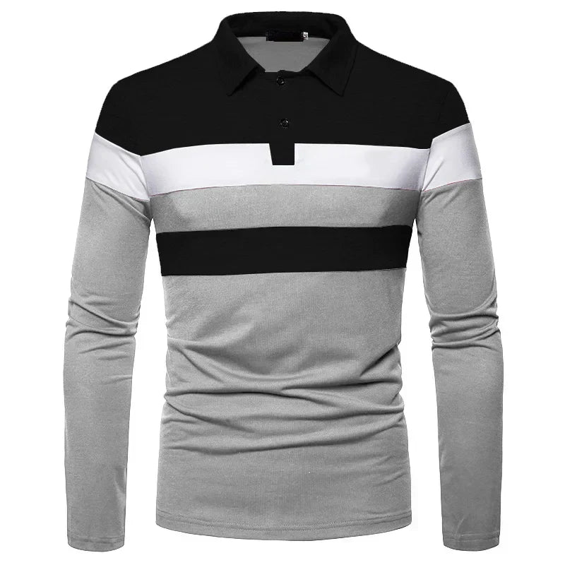 Men's Long Sleeve Polo Shirt Slingint Norvex