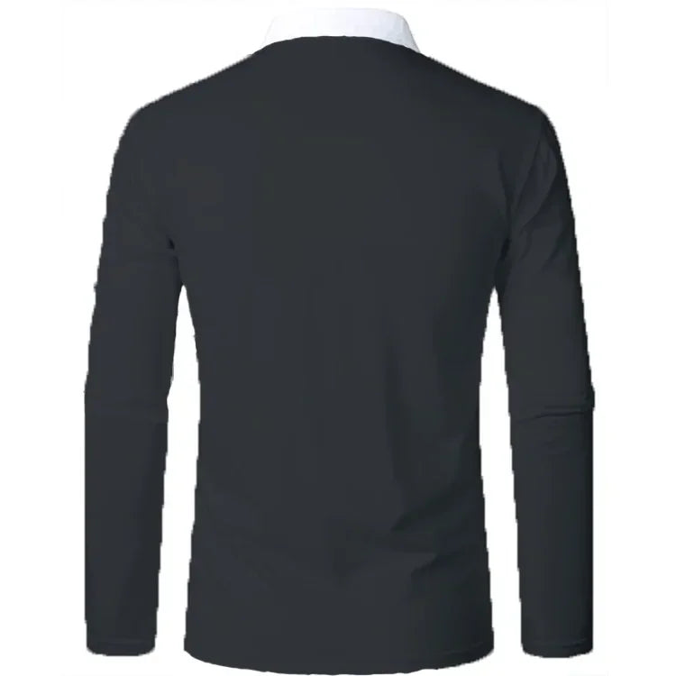 Men's Long Sleeve Polo Shirt Padrony Norvex